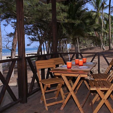 Hermosa cabaña en la playa con muelle Tuxpan  Exterior foto